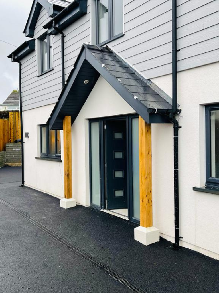 New Build front external view